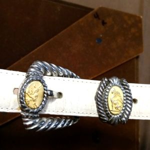 🛍BRIGHTON ELEGANT VINTAGE BELT👠👠SIZE M WOMEN,NICE GIFT ITEM.🎁